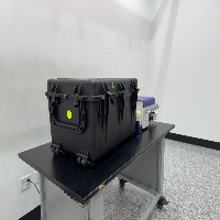 BD FACSVia Loader Assembly with Reagent Bottles and Transport Case image 0